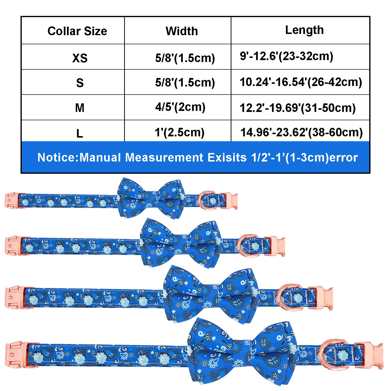Amazon | 犬の首輪とリードセット 調整可能な強力なゴールドバックル