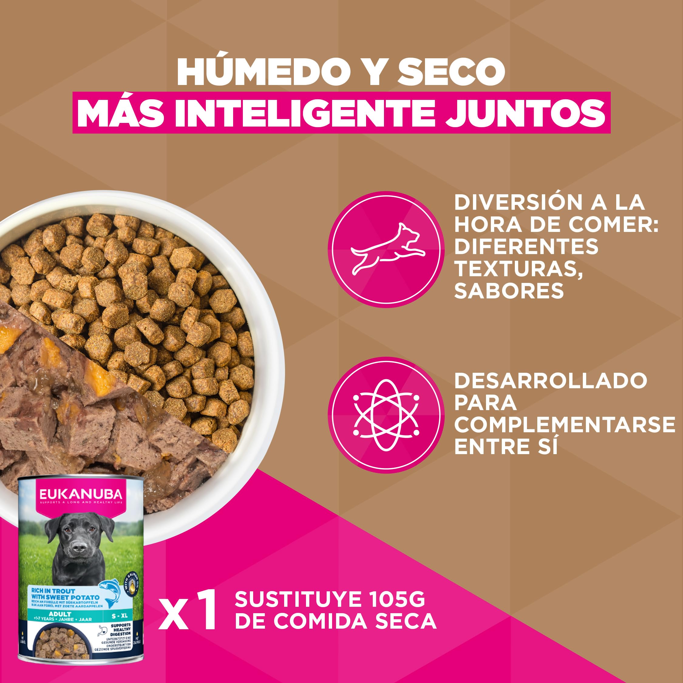 Eukanuba, alimento para Perros sin Cereales con Cordero para Razas pequeñas y Medianas - Alimento seco Premium sin Cereales para Perros Adultos, 12 kg