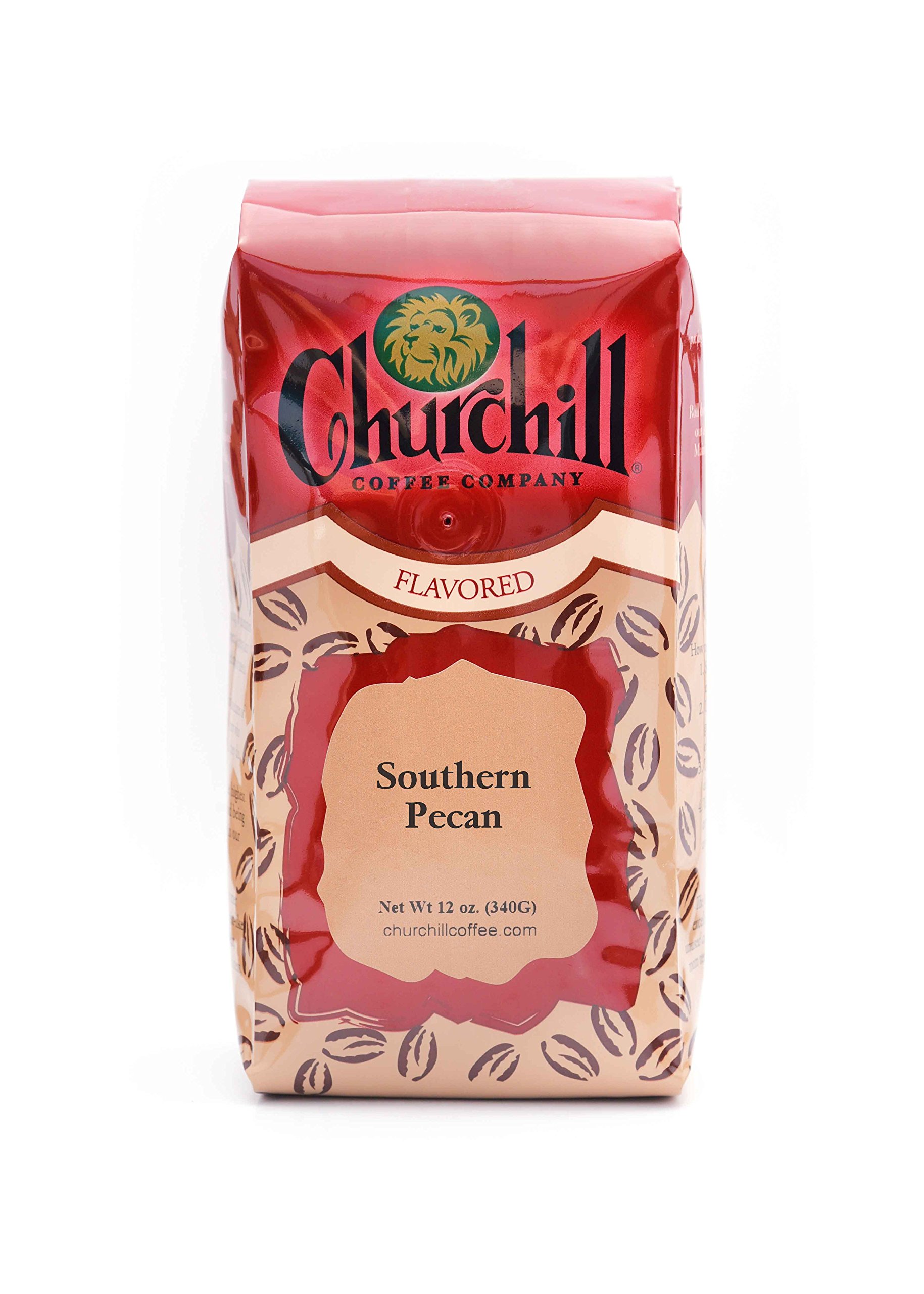 Churchill Coffee Southern Pecan 12 oz - Ground
