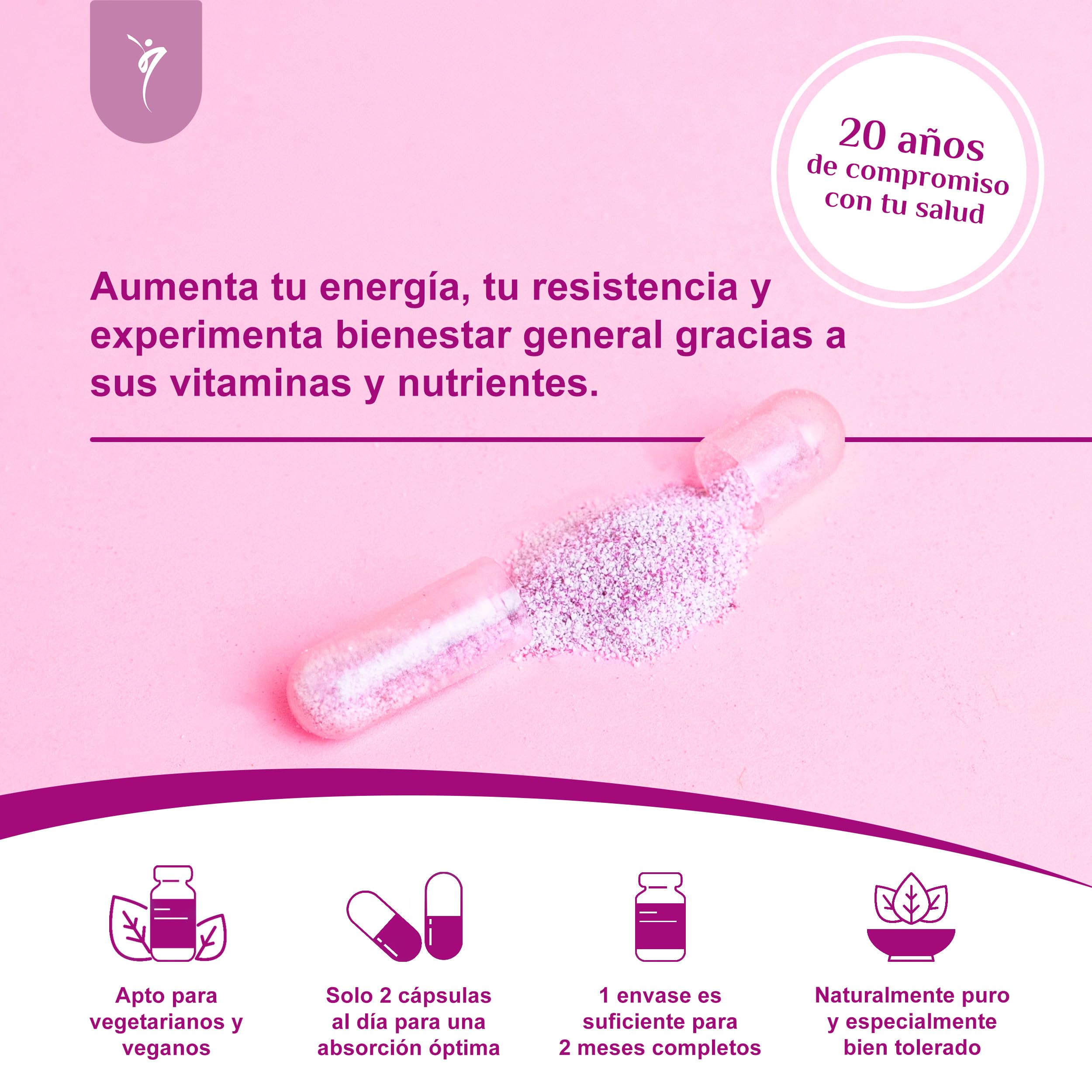SanaExpert Acai Berry - Suplemento Alimenticio Natural con Extracto Puro de Açaí - Rico en Antioxidantes - Apto para Veganos, Sin Gluten, Sin Lactosa - 120 Cápsulas - Fabricado en Alemania