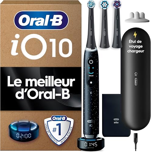 Oral-B iO Series 10 Electric Toothbrush with 3 Replacemen…