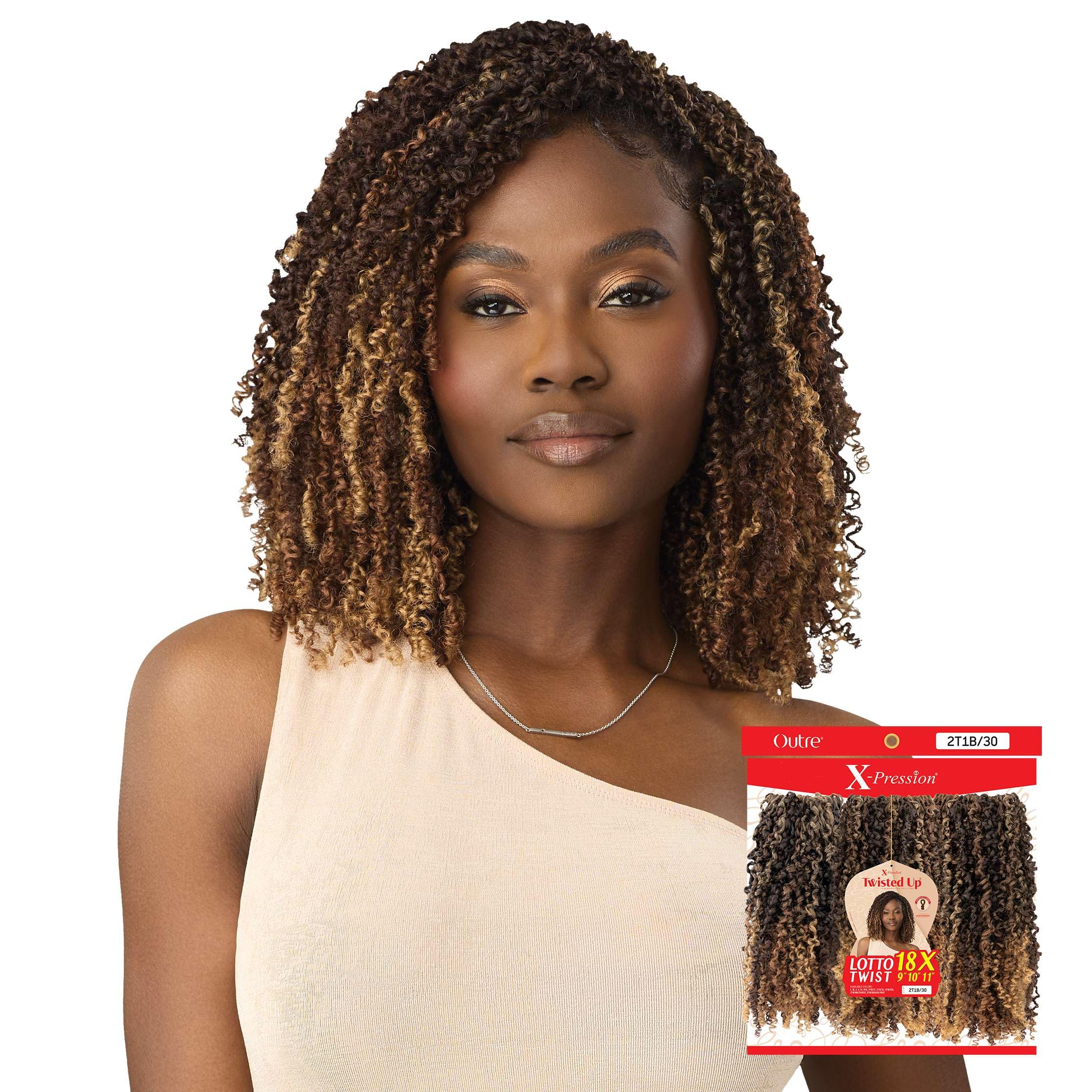 Amazon.com : Outre X-Pression Twisted Up - Lotto Twist 9