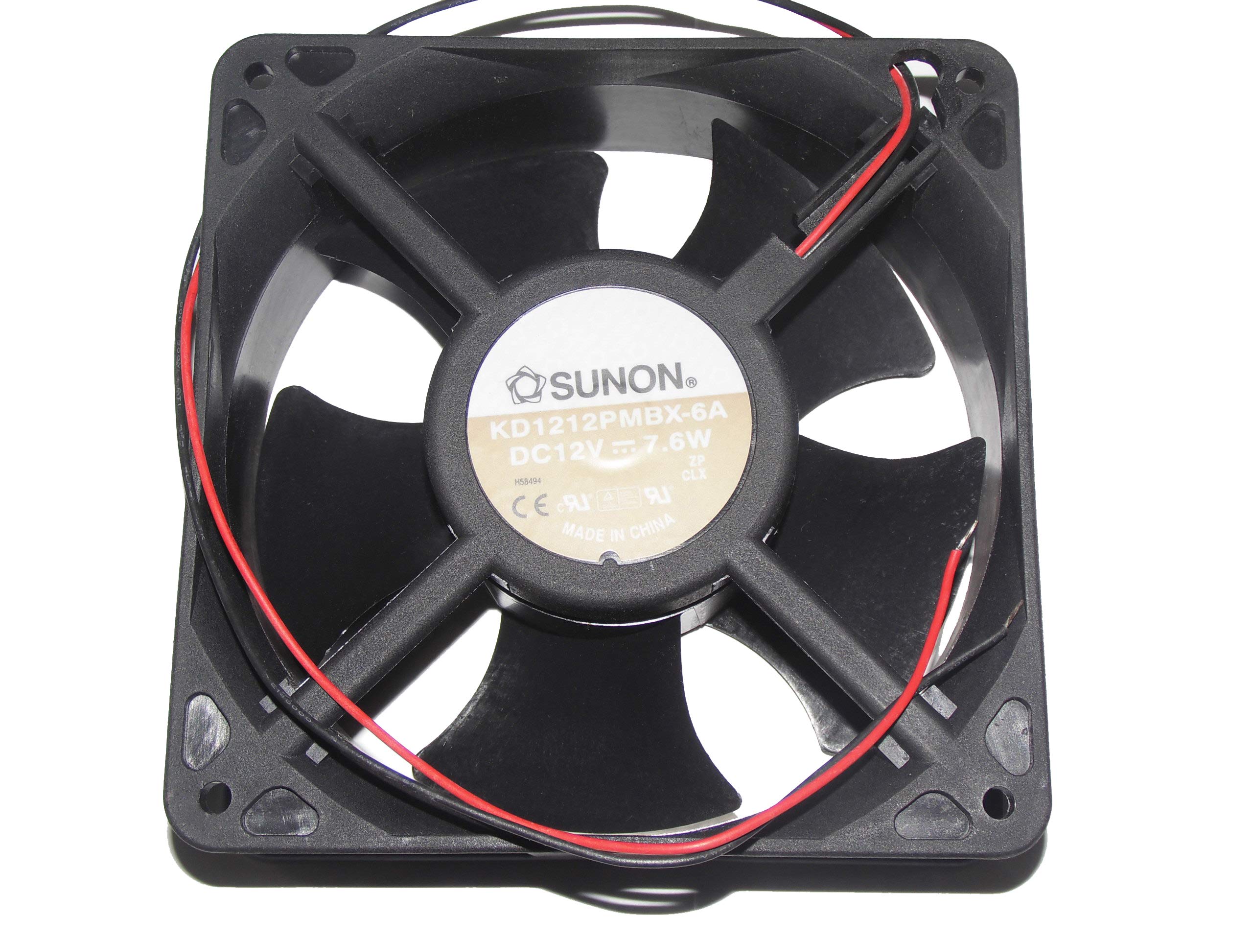 KD1212PMBX-6A - Ventilatore a 2 fili, 120 x 120 x 38 mm