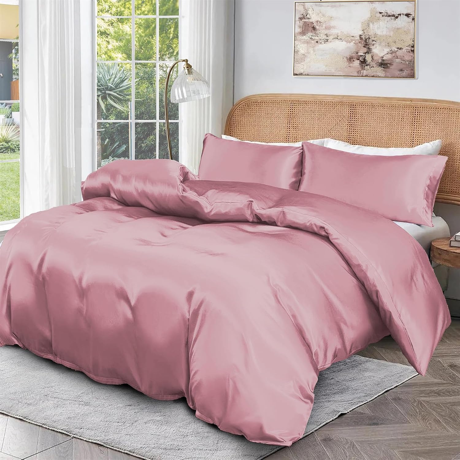 100% BAMBOO Duvet Cover Set...
