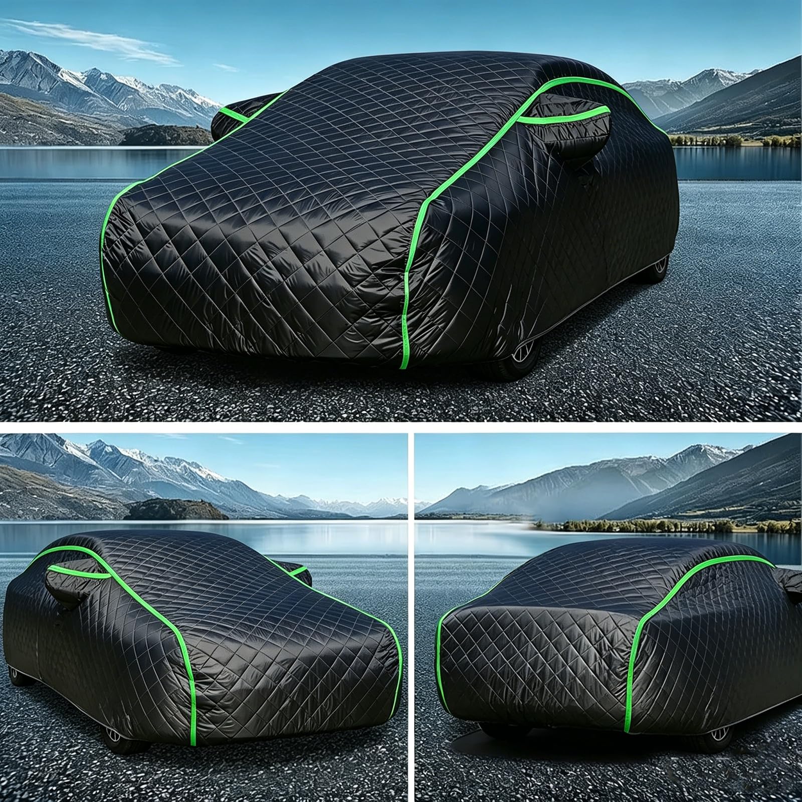 Bache Voiture Exterieur Anti Grele pour Renault Clio 6 (2025 2026) Hatchback,Housse de Protection Anti-grêle,Anti UV Neige Pluie pour Tous Temps Extérieur Anti-PoussièRe xyzm