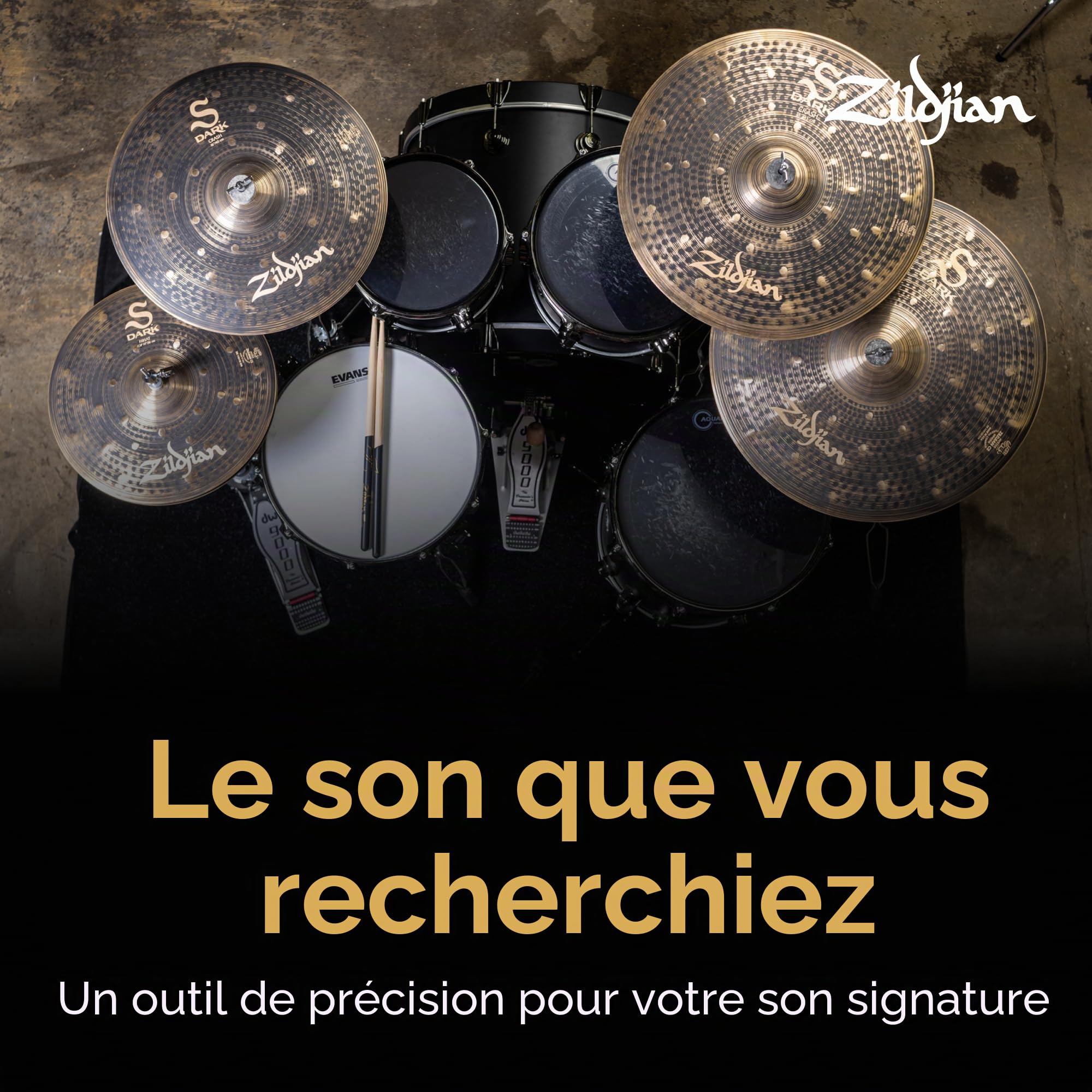 Zildjian SD4680 S Family Dark Cymbal Pack - Jeu de cymbales