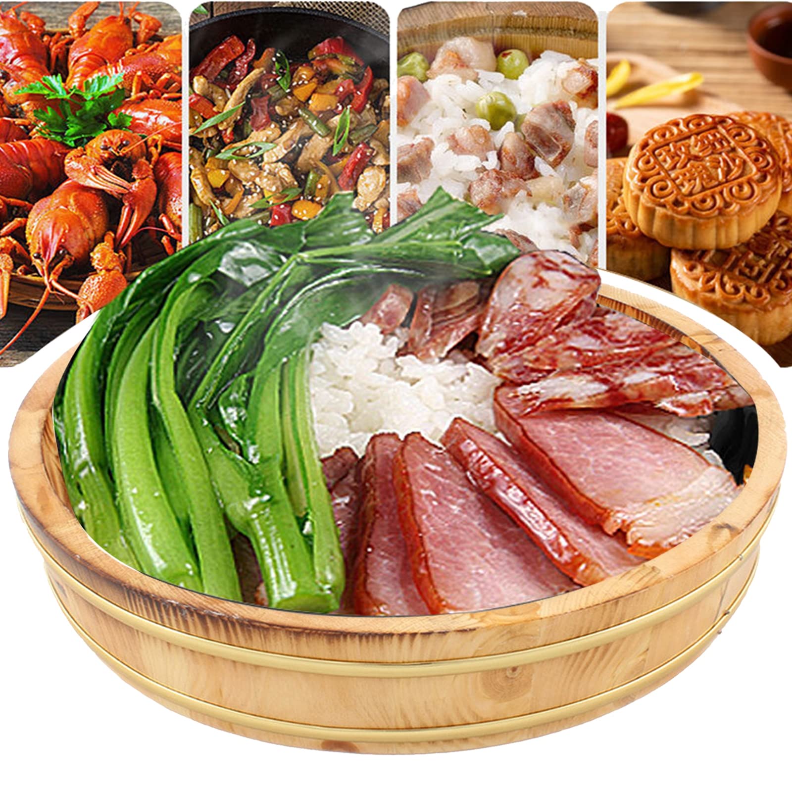 XINTAI 日本の木製寿司桶寿司飯ミキシングタブ銅バンド寿司丼寿司桶