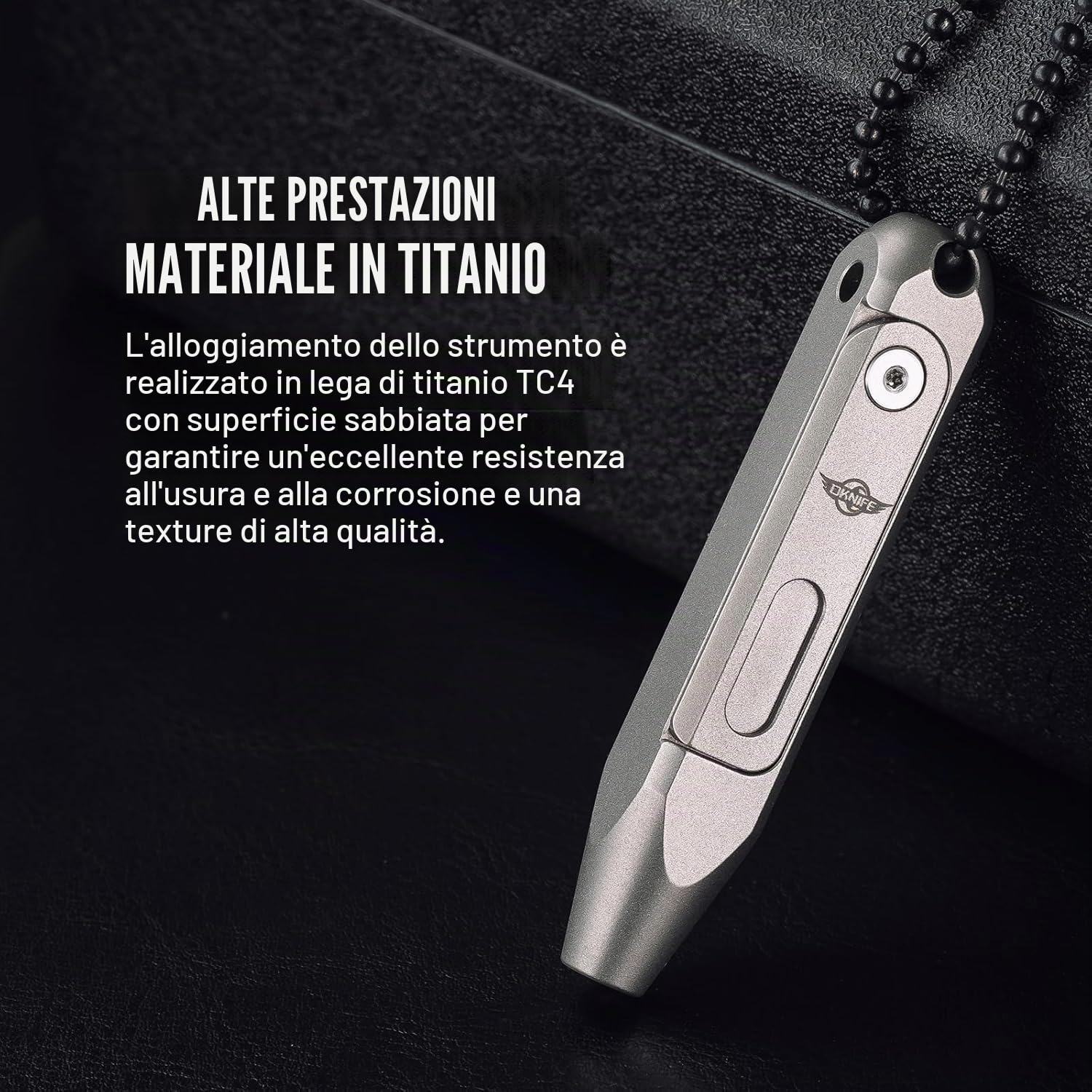 OKNIFE Otacle D1-mini Set cacciaviti in titanio, 8 in 1 Set giraviti, cacciaviti di precisione, assorbimento magnetico,cacciavite torx per dispositivi elettronici e riparazioni domestiche.