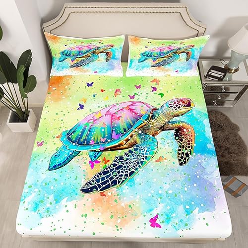 Miniatura 201 de Castle Fairy Juego de sábanas con temática de Halloween, tamaño Queen, juego de ropa de cama con estampado de animales de murciélagos negros