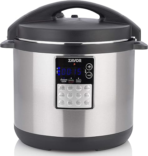 Miniatura 10 de Zavor LUX Edge 2 Multicooker, 6 cuartos de galón plateado,Acero inoxidable,https://www.amazon.com/dp/undefined