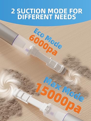 Miniatura 2 de Mini aspiradora portátil de mano para coche (plata)