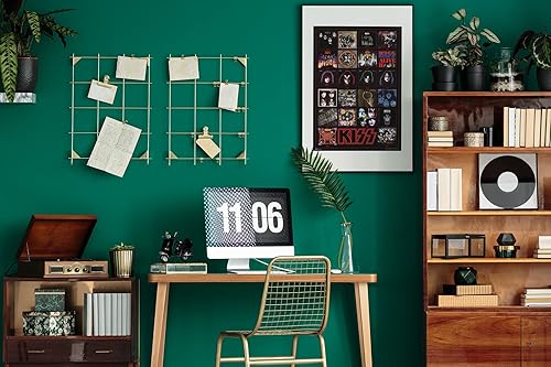 Miniatura 8 de Póster de Kiss Destroyer con portada de álbum, mercancía coleccionable, música de metal pesado, póster genial para pared, 24 x 36 pulgadas