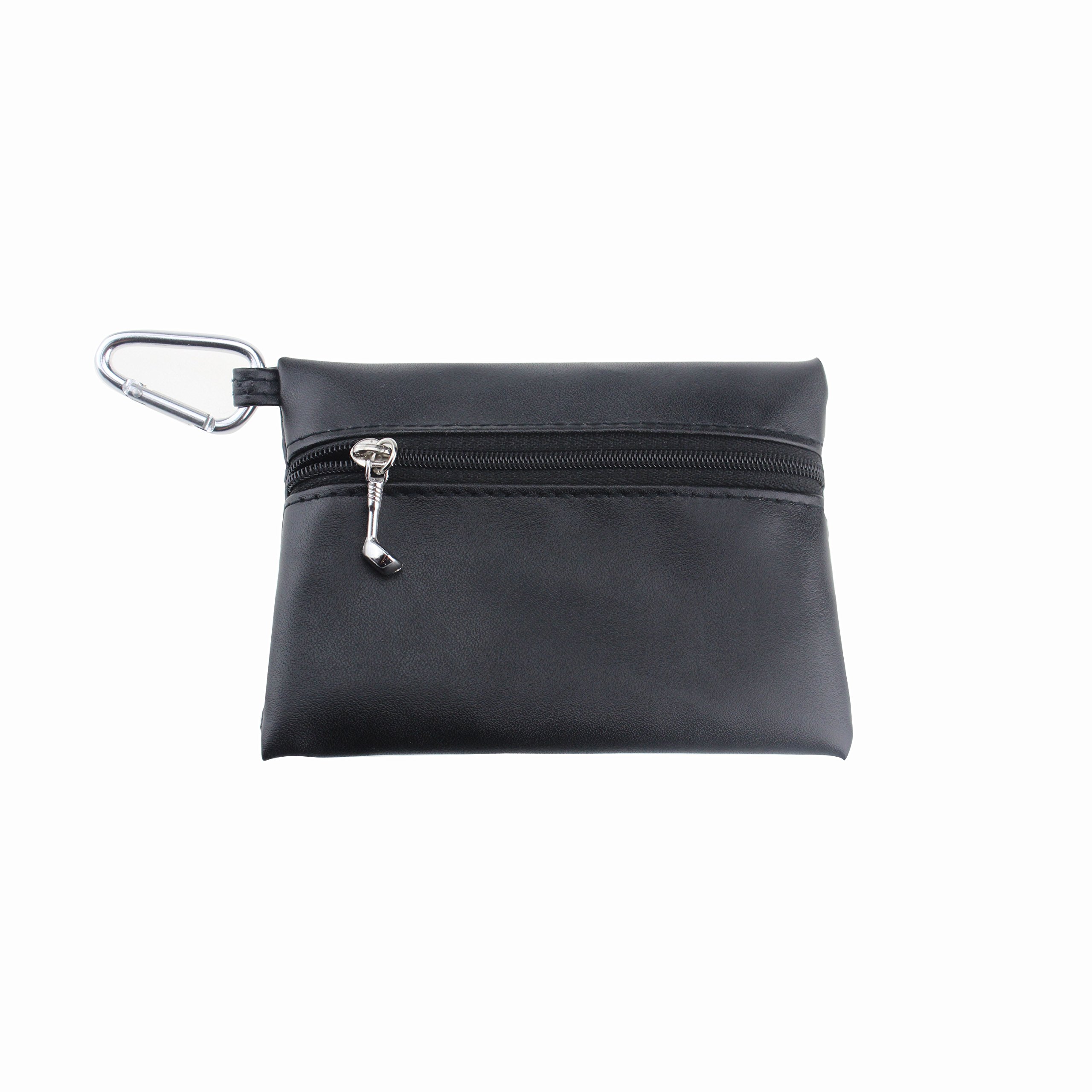 Crestgtolf PU Golf Tee Pouch Bag 10 pz