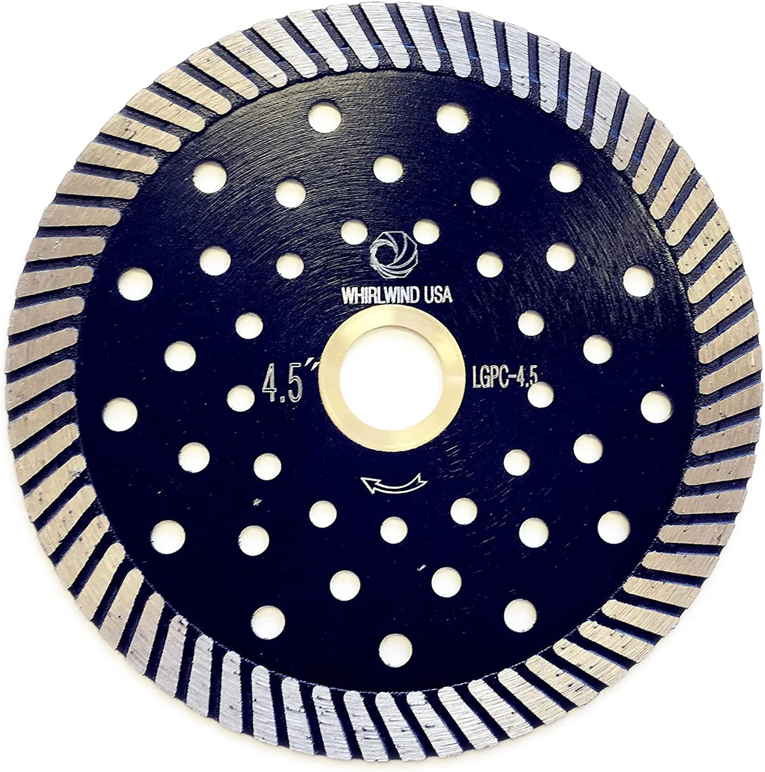 - LGPC 4.5 inch Stone Cutting Premium Turbo Continuous Rim Diamond Blades for Granite (Factory Direct Sale) (4.5inch)