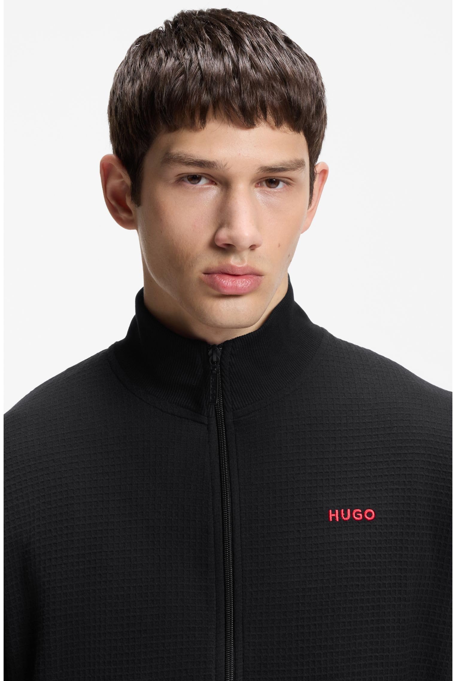 HUGO Herren Austin Zip Jacket 10267482 01 Loungewear_Jacket