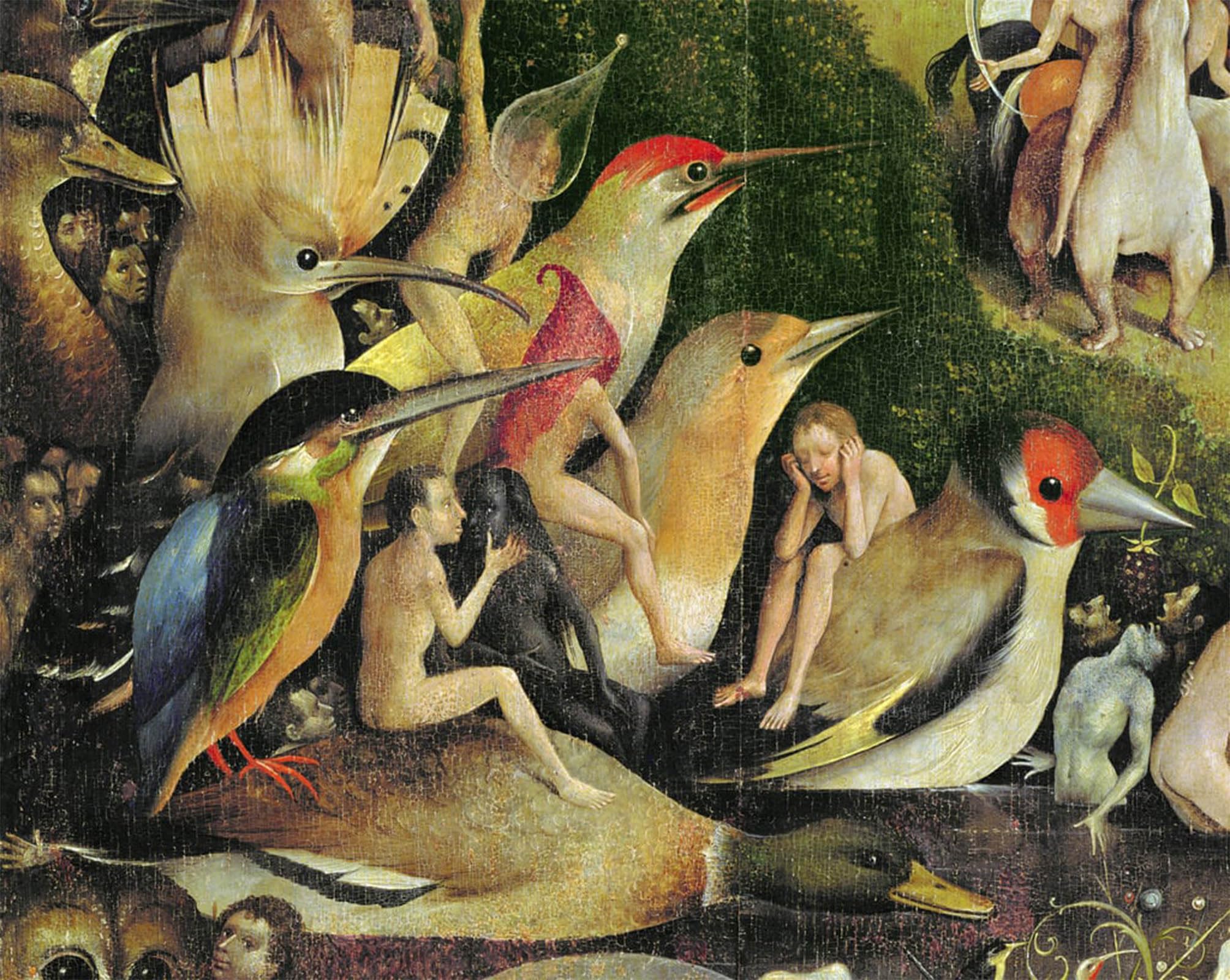 POSTERIIk Famous Modern Artwork Art Mural Saint John the Evangelist by Hieronymus Boske Oil Paintings Pictures for Home Decor 60x90cm