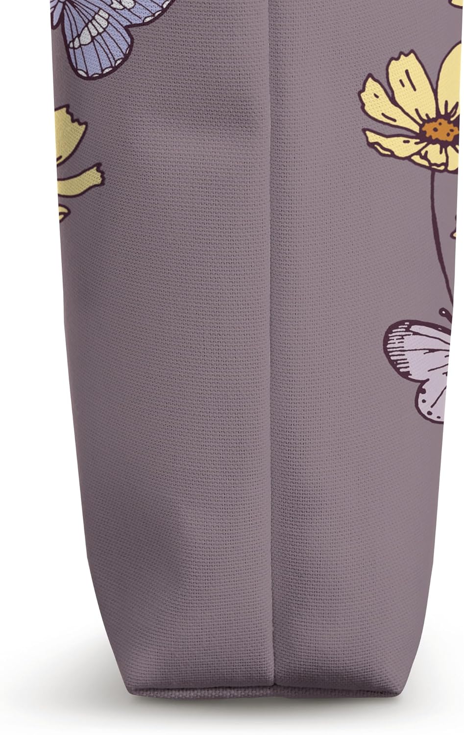 Looney Tunes Tweety & Butterflies Flower Field Portrait Tote Bag