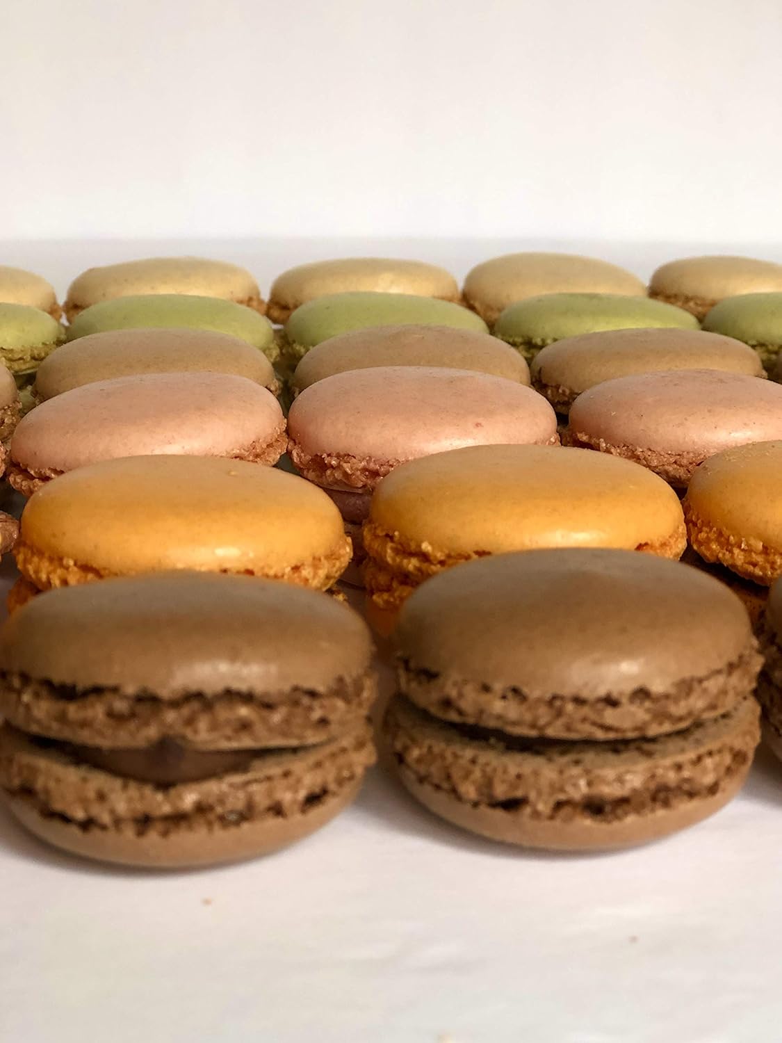 Delicious Original French Almond Macarons Party Size 72 Macarons