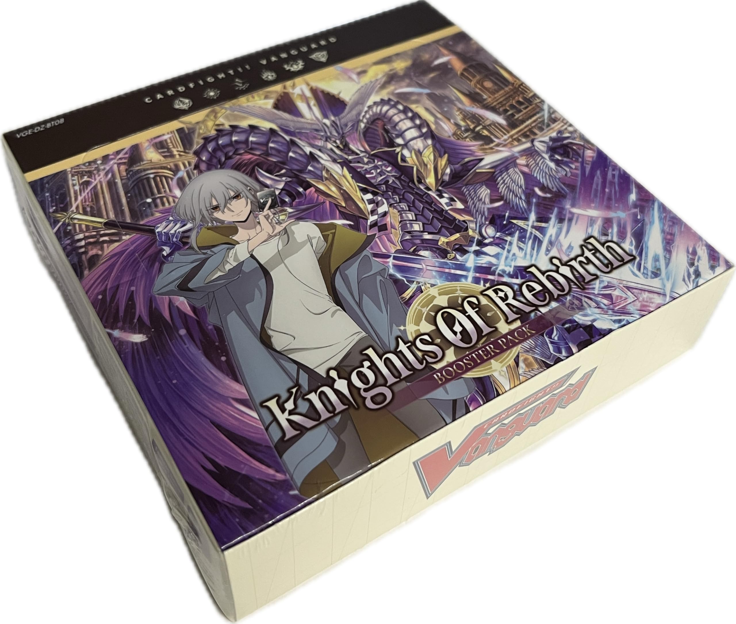 DZ-BT08 Knights 0f Rebirth Booster Box, Blue, Standard