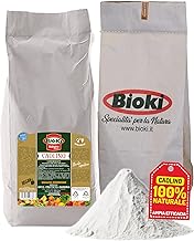 Bioki CAOLINO per Agricoltura -CORROBORANTE E POTENZIATORE delle DIFESE Naturali delle Piante - CAOLINO Polvere di Roccia Sacco da 5 kg