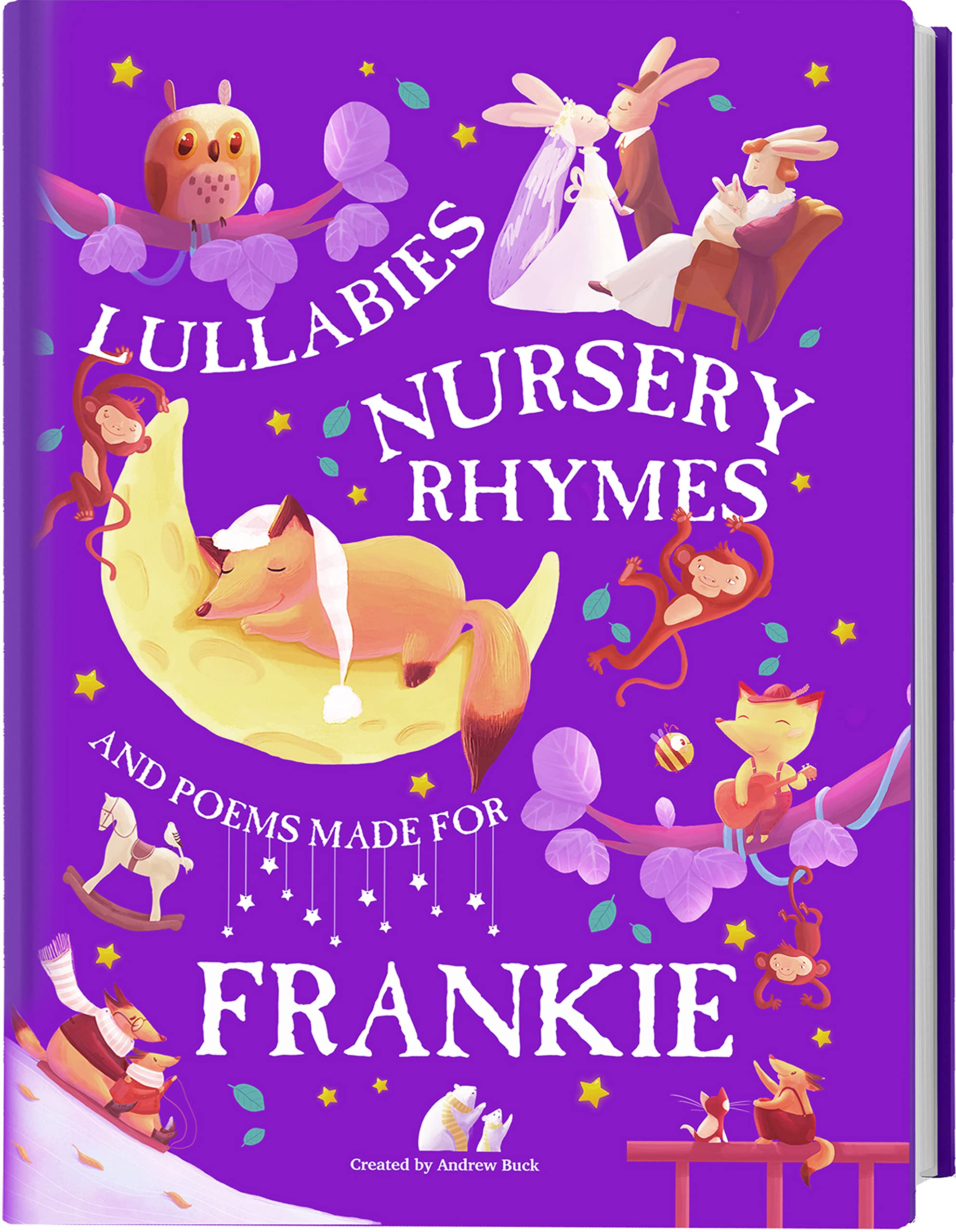 Personalised Book of Nursery Rhymes, Lullabies and Poems. A Fabulous Keepsake for a Child's Birthday or Special Occasion.