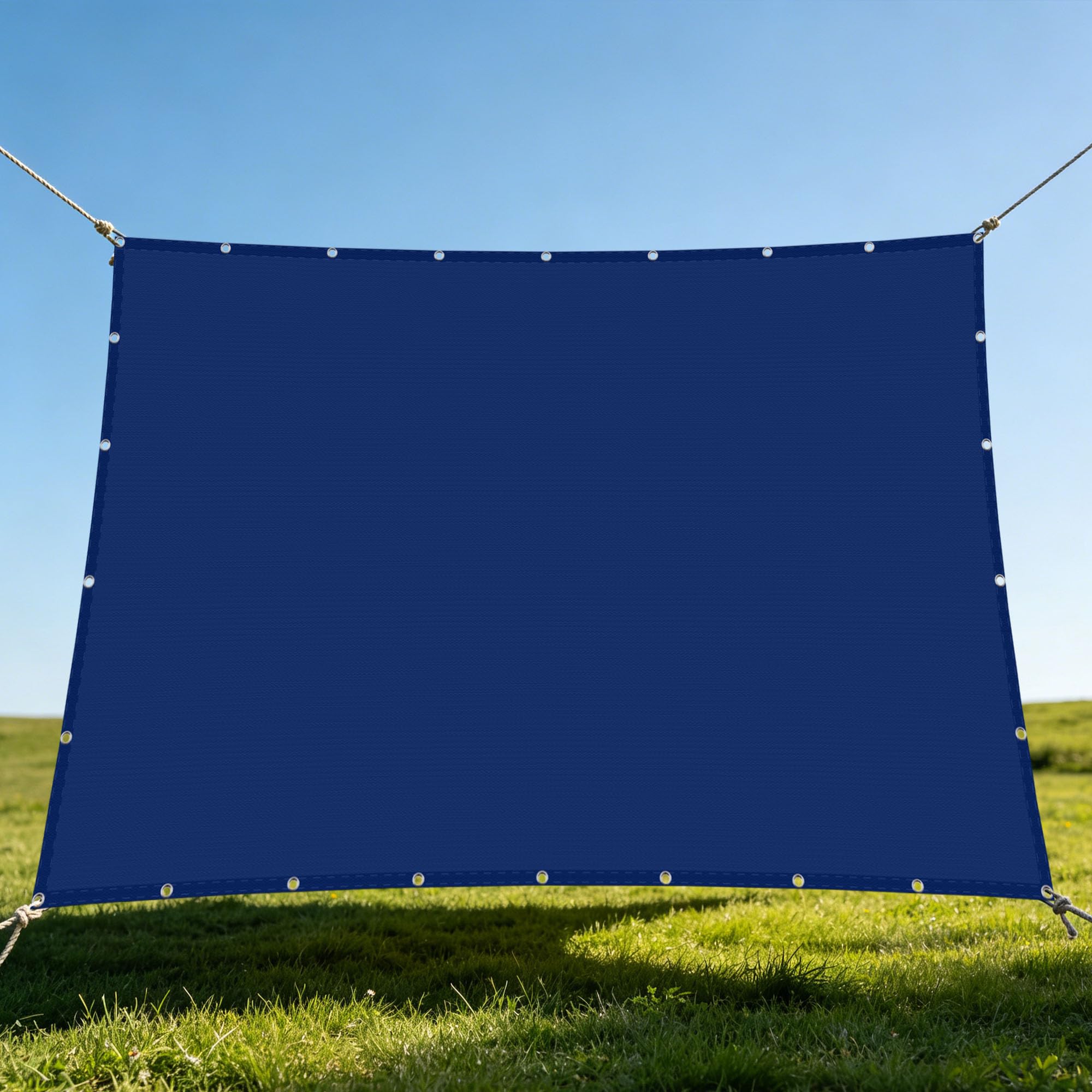 Voile d'ombrage rectangulaire toile imperméable filet d'ombrage 140x360cm