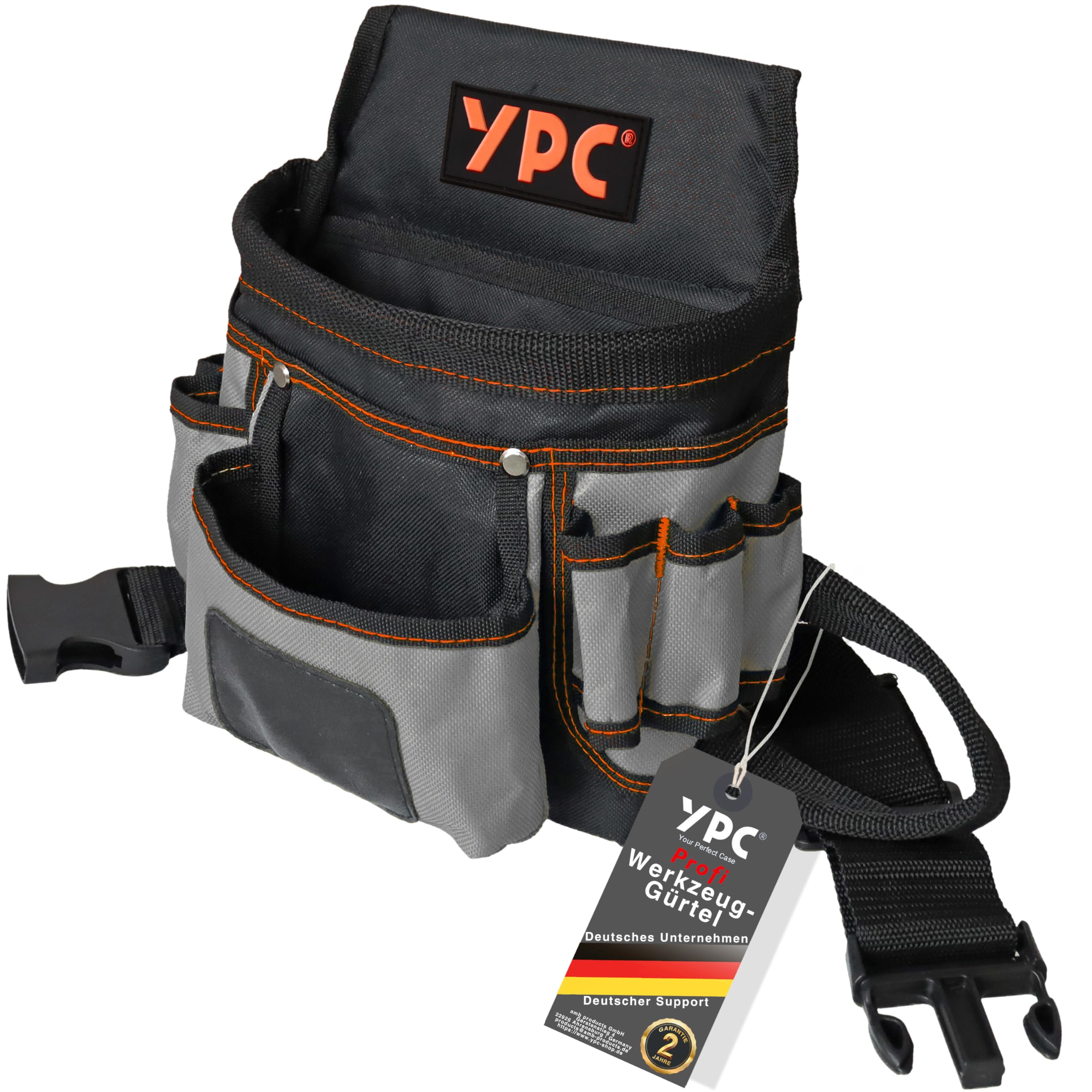YPC Carrier Gereedschapsmand XL – draagbare gereedschapstas met stevige bodem, waterdicht, scheurvast, opvouwbaar, schouderriem met bekleding en metalen handgreep, zandzwart, 40,5 x 30 x 19,5 cm – 20 kg draagkracht YPC Carrier Gereedschapsmand XL – draagbare gereedschapstas met stevige bodem, waterdicht, scheurvast, opvouwbaar, schouderriem met bekleding en metalen handgreep, zandzwart, 40,5 x 30 x 19,5 cm – 20 kg draagkracht