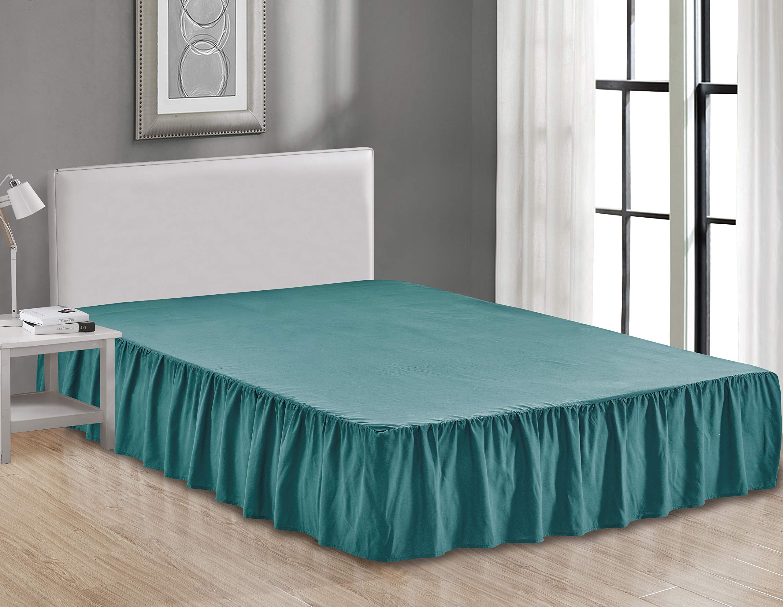 Jupe De Lit Williams-Sonoma Queen 14' Bleu Sarcelle - Neuve Avec étiquette