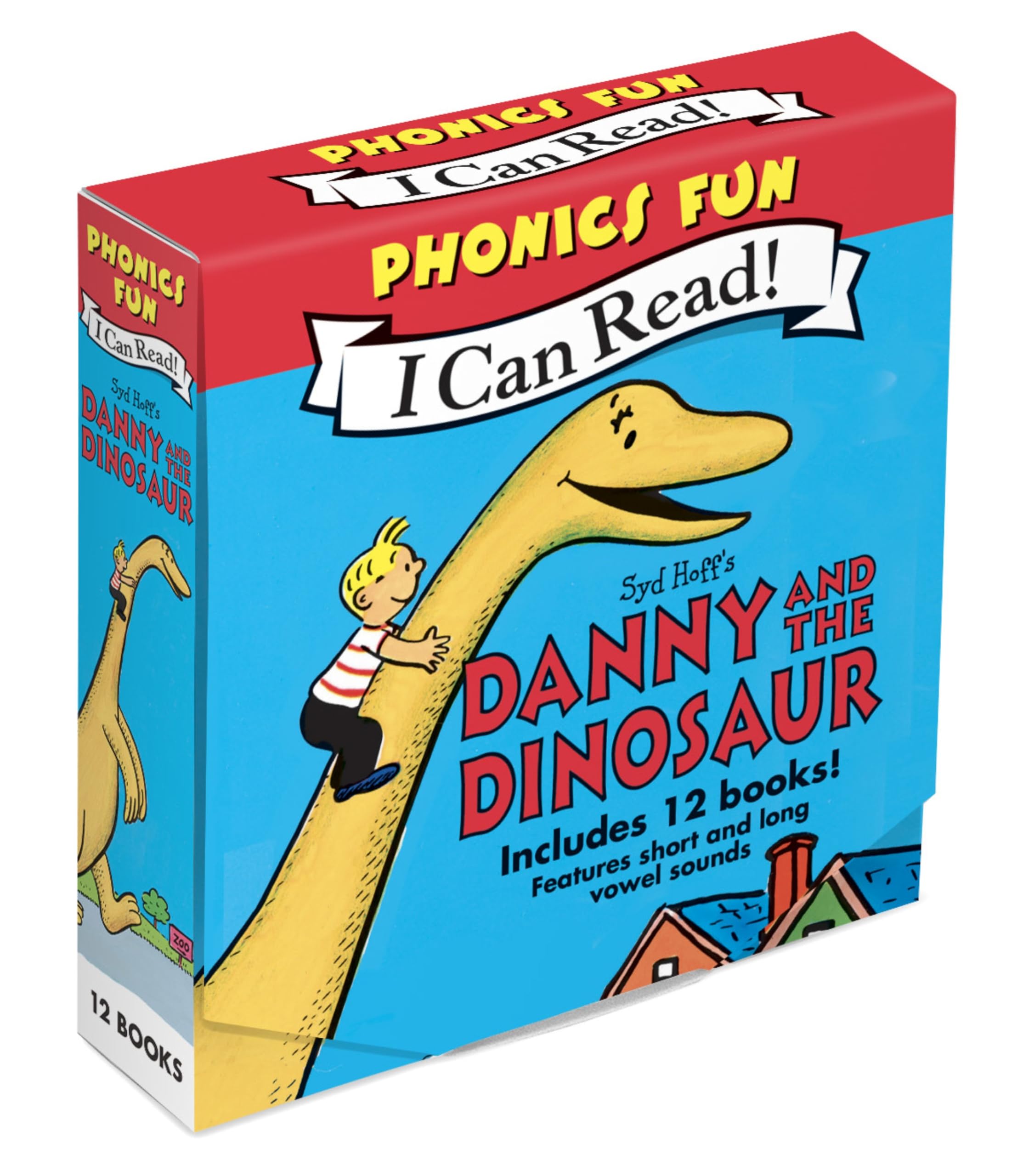 Danny and the Dinosaur 12-Book Phonics Fun: A Collection of Short Books to Help with Vowel Sounds for Kids (Ages 4-8) (I Can Read Phonics Fun, 4)