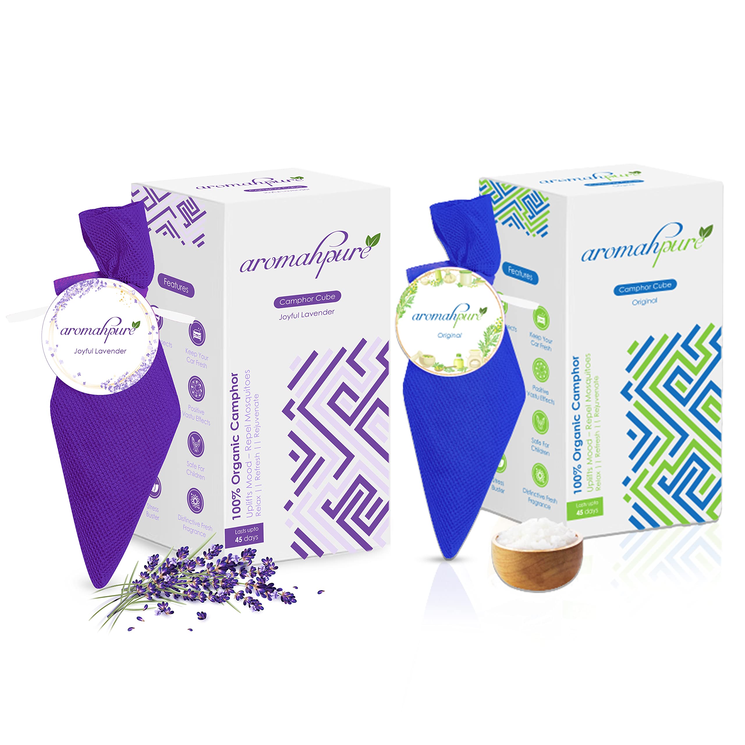 See full amazon price history chart for Aromahpure Camphor Cube | Pack of 2| Original & Joyful Lavender Fragrance | 45 Days Last Long| 100% Pure & Organic Camphor Cube for Car, Room, Bathroom & Air Freshener Aromahpure Camphor Cube | Pack of 2| Original & Joyful Lavender Fragrance | 45 Days Last Long| 100% Pure & Organic Camphor Cube for Car, Room, Bathroom & Air Freshener (B0B6C25JHT) Amazon Price History, Amazon Price Tracker