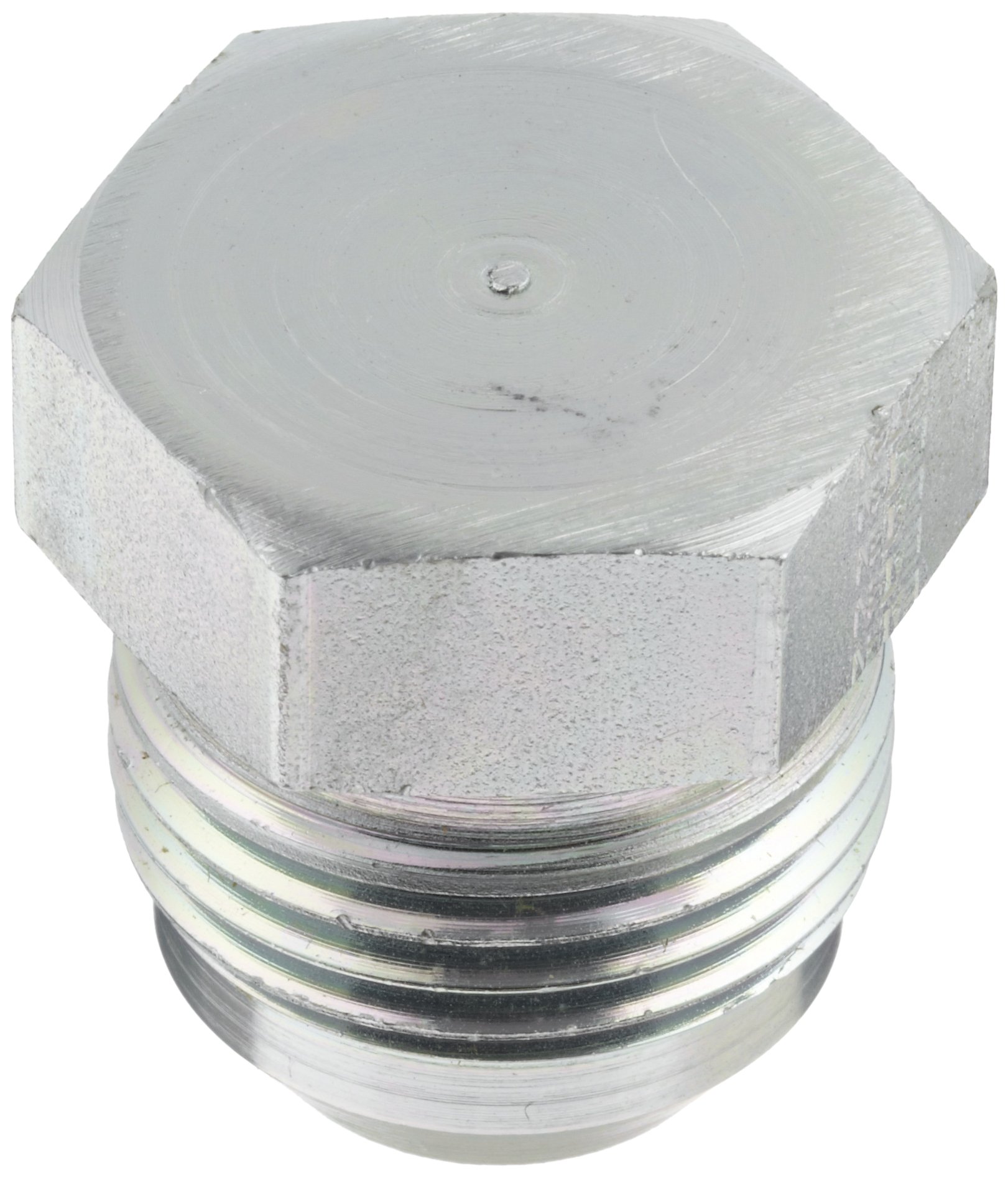 Eaton Aeroquip 900599-12S Plug, Female 37 Degree JIC Fitting, JIC 37° End Types, Carbon Steel, 1-1/16 JIC(m) End Size, 3/4