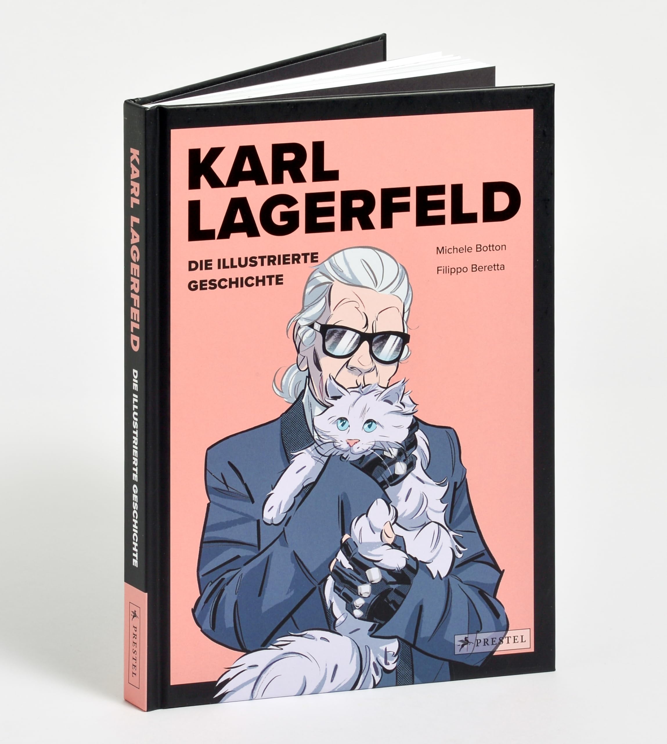 Karl Lagerfeld: Die illustrierte Geschichte - Das Leben und Werk des großen Modezars, modern inszeniert als Graphic Novel.