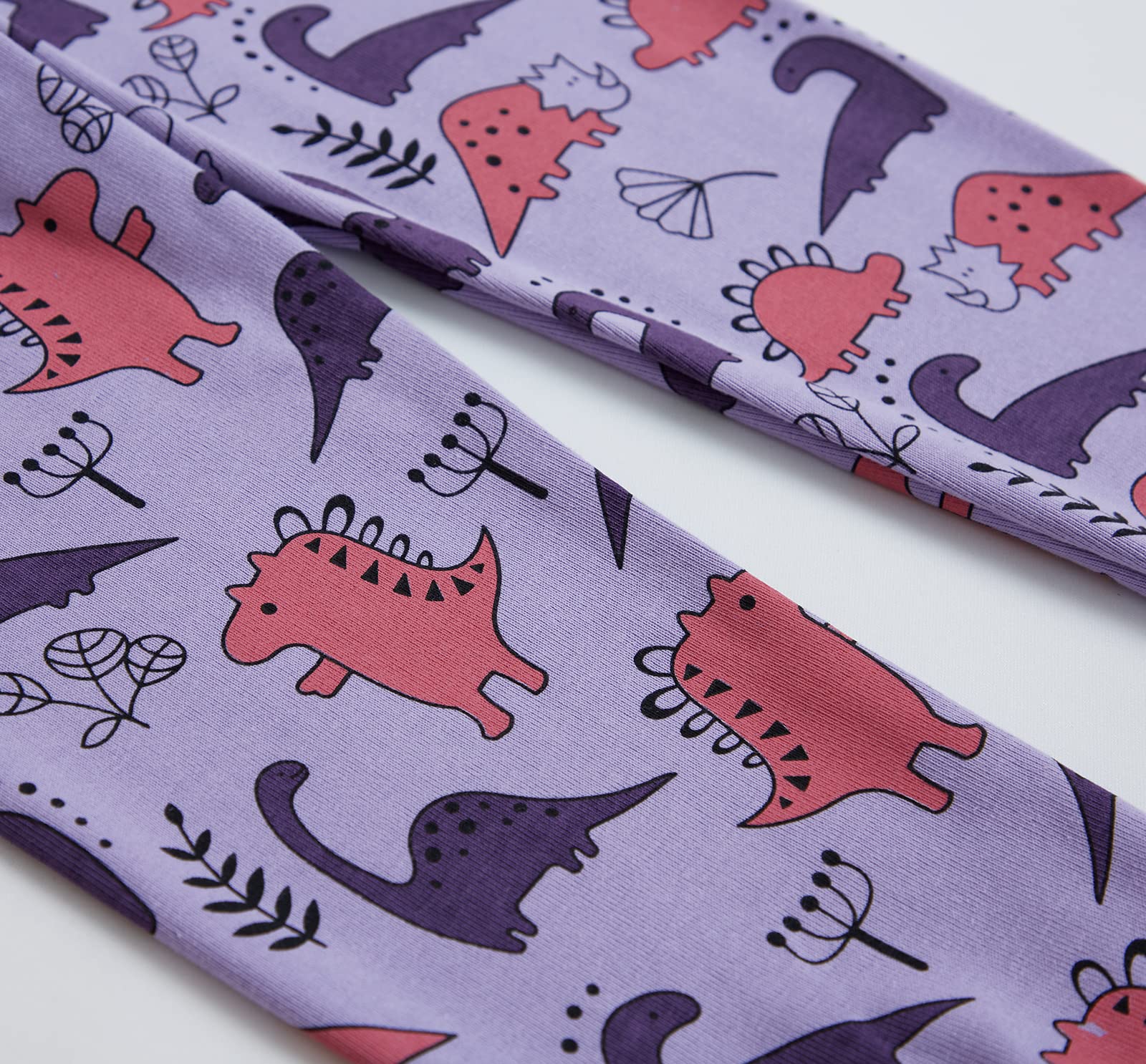 Girls Christmas Pyjamas Set Toddler Clothes Sleepwear Animal Printed Nightwear Winter Long Sleeve PJs 2 Piece Outfit Xmas Gift for Kids — view 6