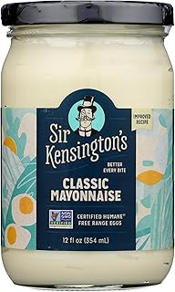 Sir Kensington's Classic Mayo, Non GMO, 12 Fluid Ounces (Pack Of 6)