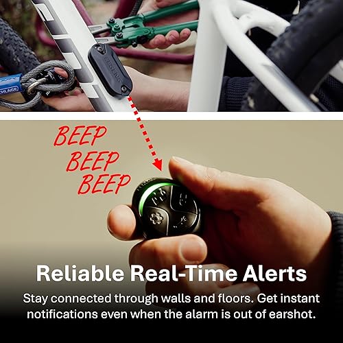 Miniatura 3 de Guardian Alarm - Alarma de Movimiento de 110dB con Alerta Inalámbrica de 800ft, Localizador de Artículos, Resistente al Agua y a Prueba de