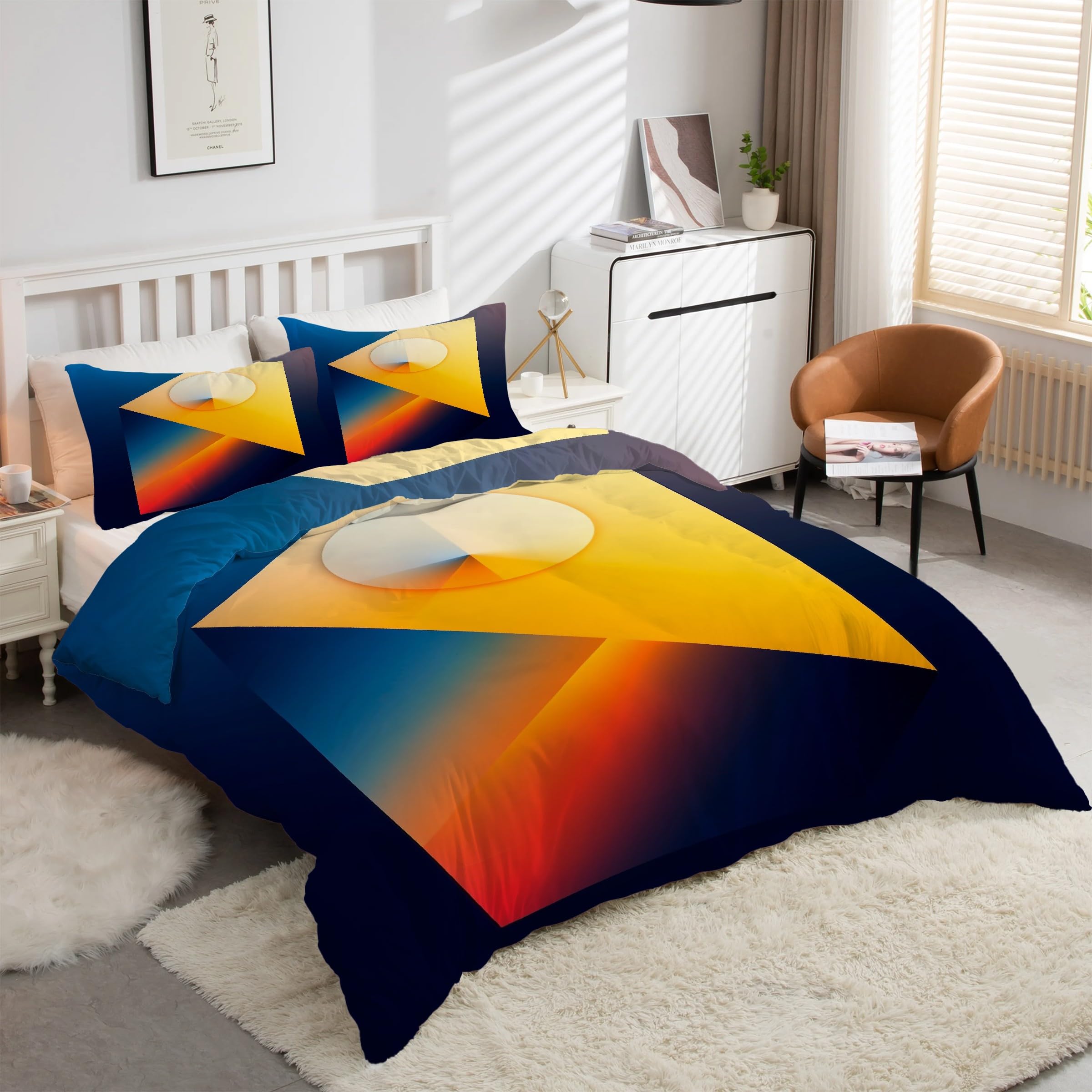 Housse de couette 160x200 zippée pour enfiler votre couette sans effort