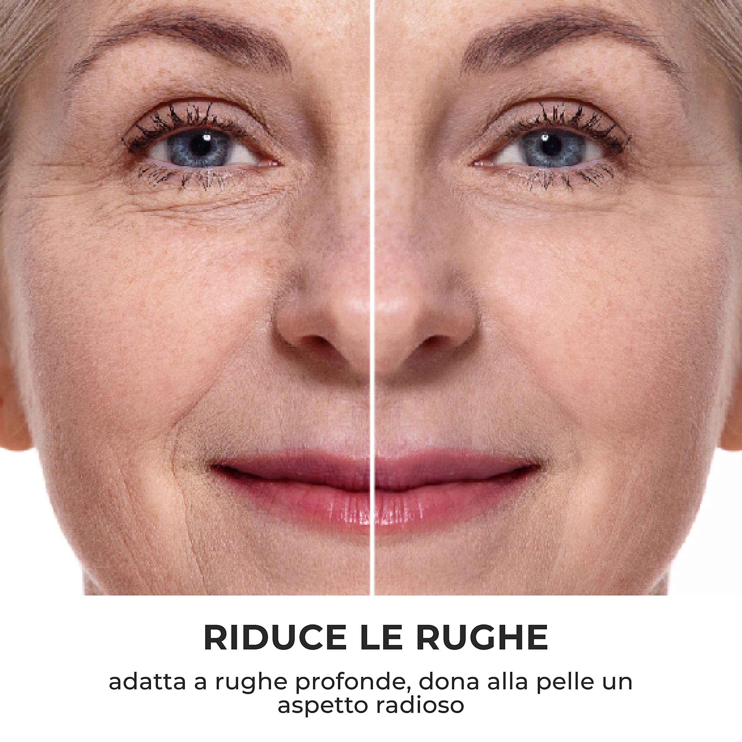 Crema de Día Anti-Edad Intensiva con Polvo de diamante Corrige arrugas, retexturiza la piel y remodela el rostro 50 ML