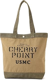 [Avirex] [アヴィレックス] COATING CANVAS TOTE BAG "CHERRY POINT" コーティング キャンバス トートバッグ チェリーポイント メンズ 783-5276005