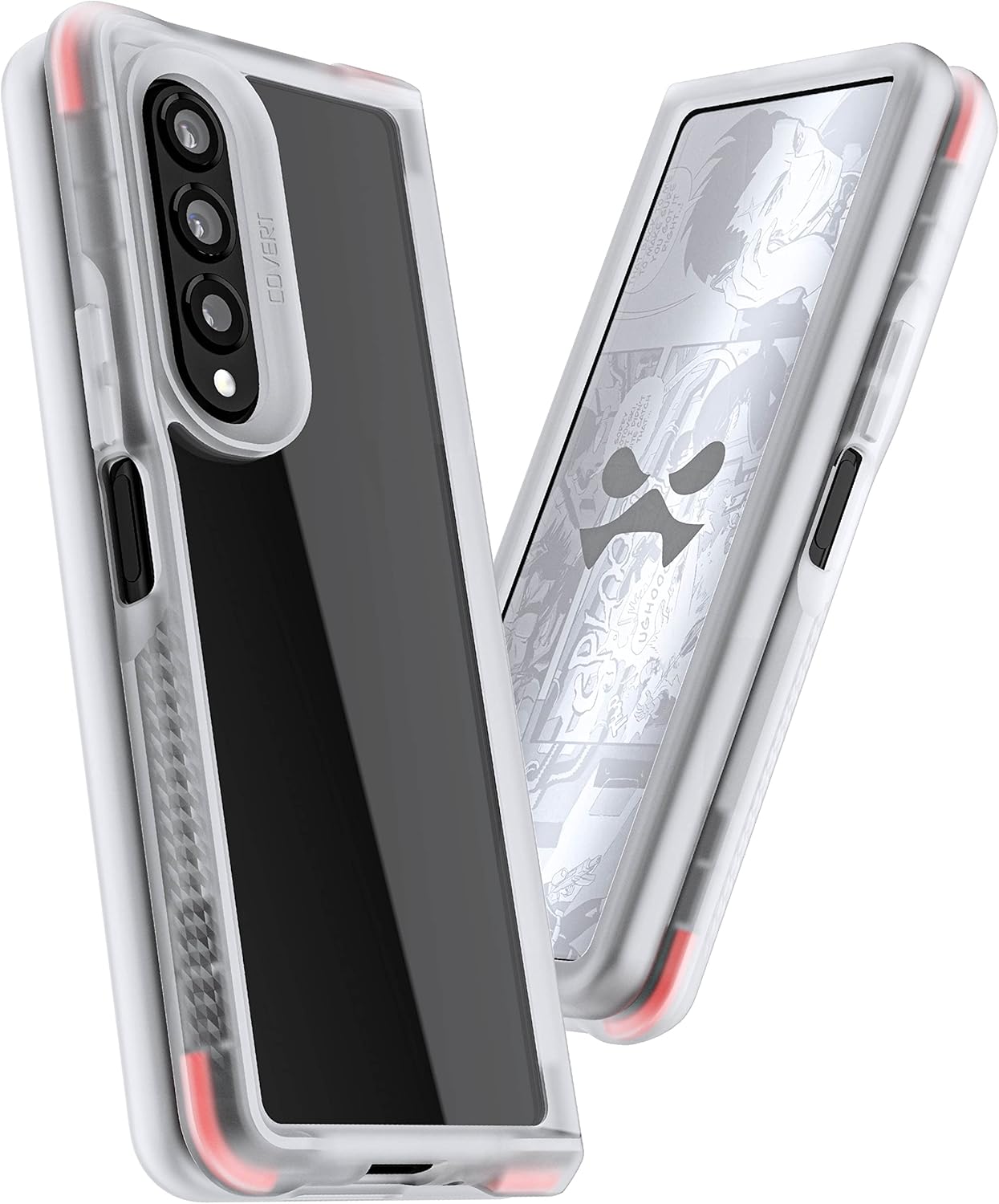 Ghostek COVERT Clear Z Fold 3 Case with Slim Fit Lightweight Design Protective Phone