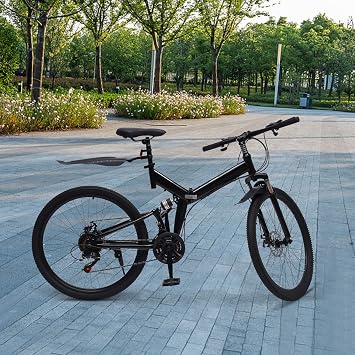 Folding Mountain Bike 26