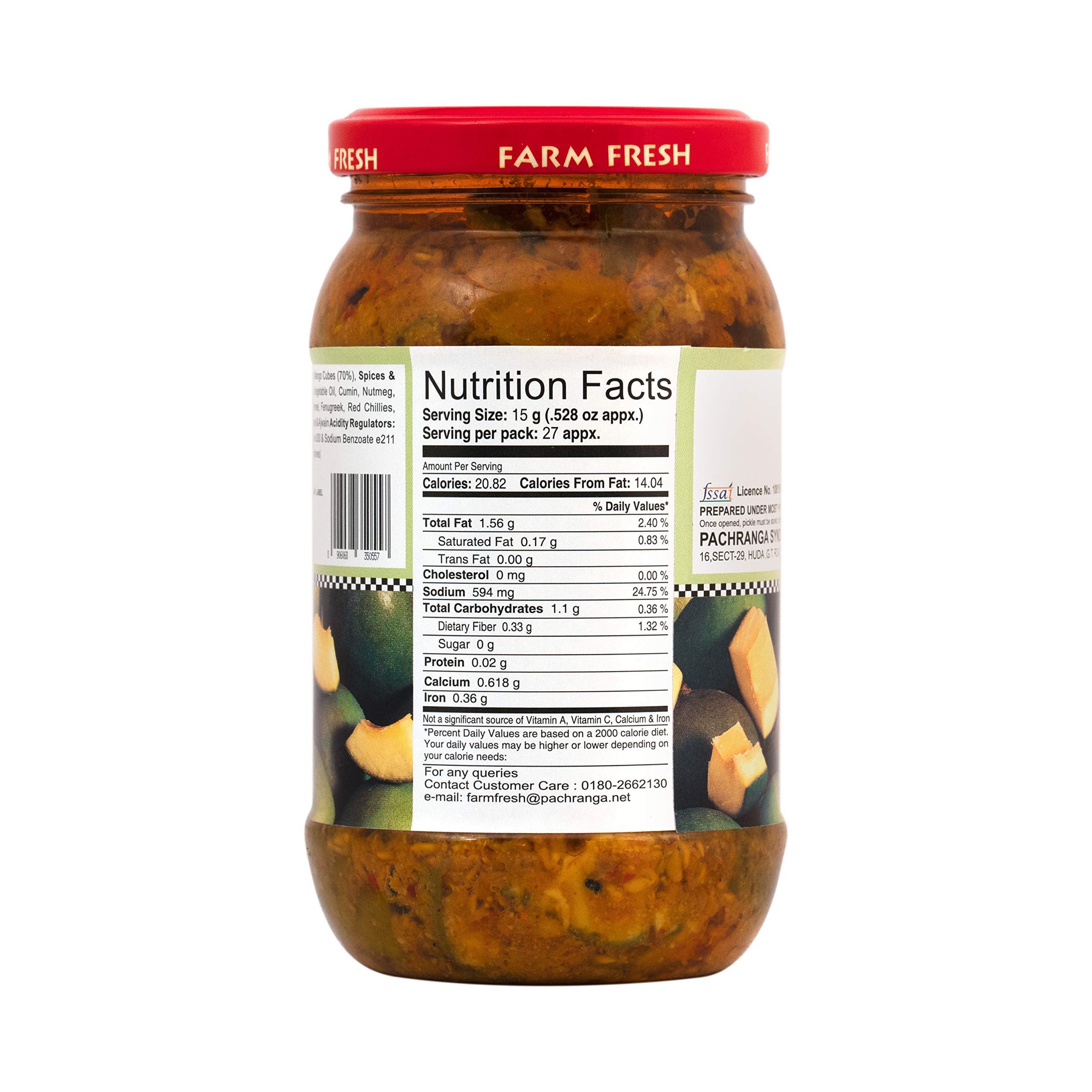 Pachranga's Farm Fresh Shahi Mango Pickle - 400 GM 1