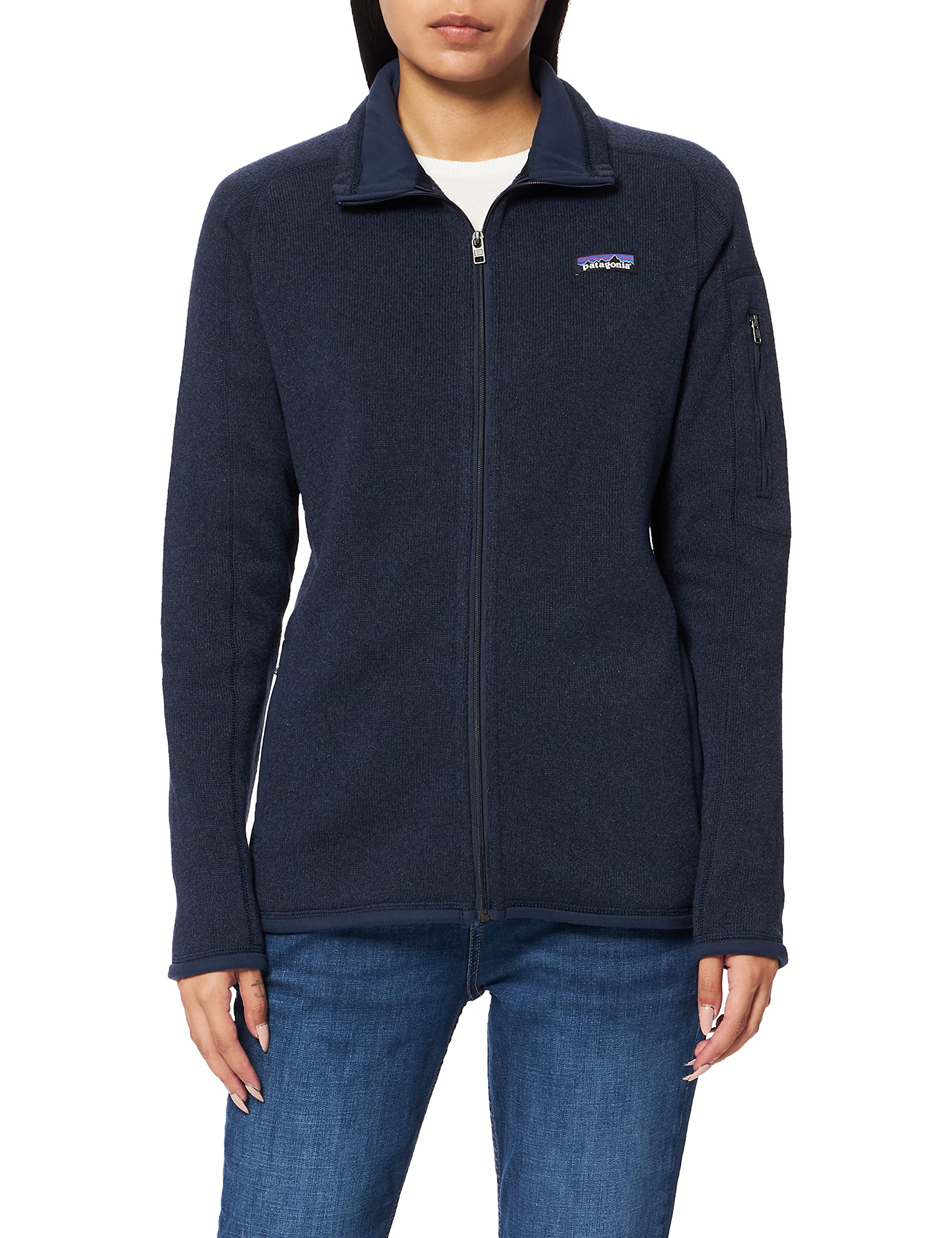 Patagonia Women's Black 25543-Nena W's Better Sweater Jkt Sweatshirt S