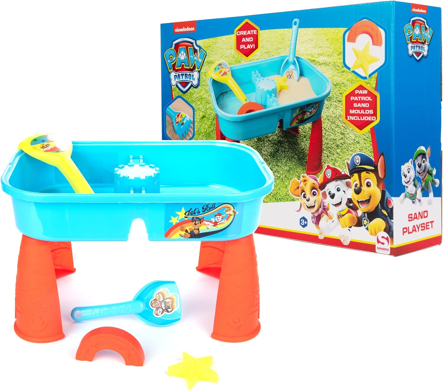 Ballon De Plage Paw Patrol – Mondo Toys – Diamètre 50 Cm – Idéal Pour Jeux D'Eau Et Plage – Cadeau Enfant