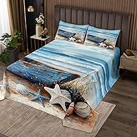 Vista 15 de Erosebridal Juego de colcha con temática oceánica, tamaño Queen, diseño de tortugas marinas para niñas y niños, lindo juego de colcha de animales