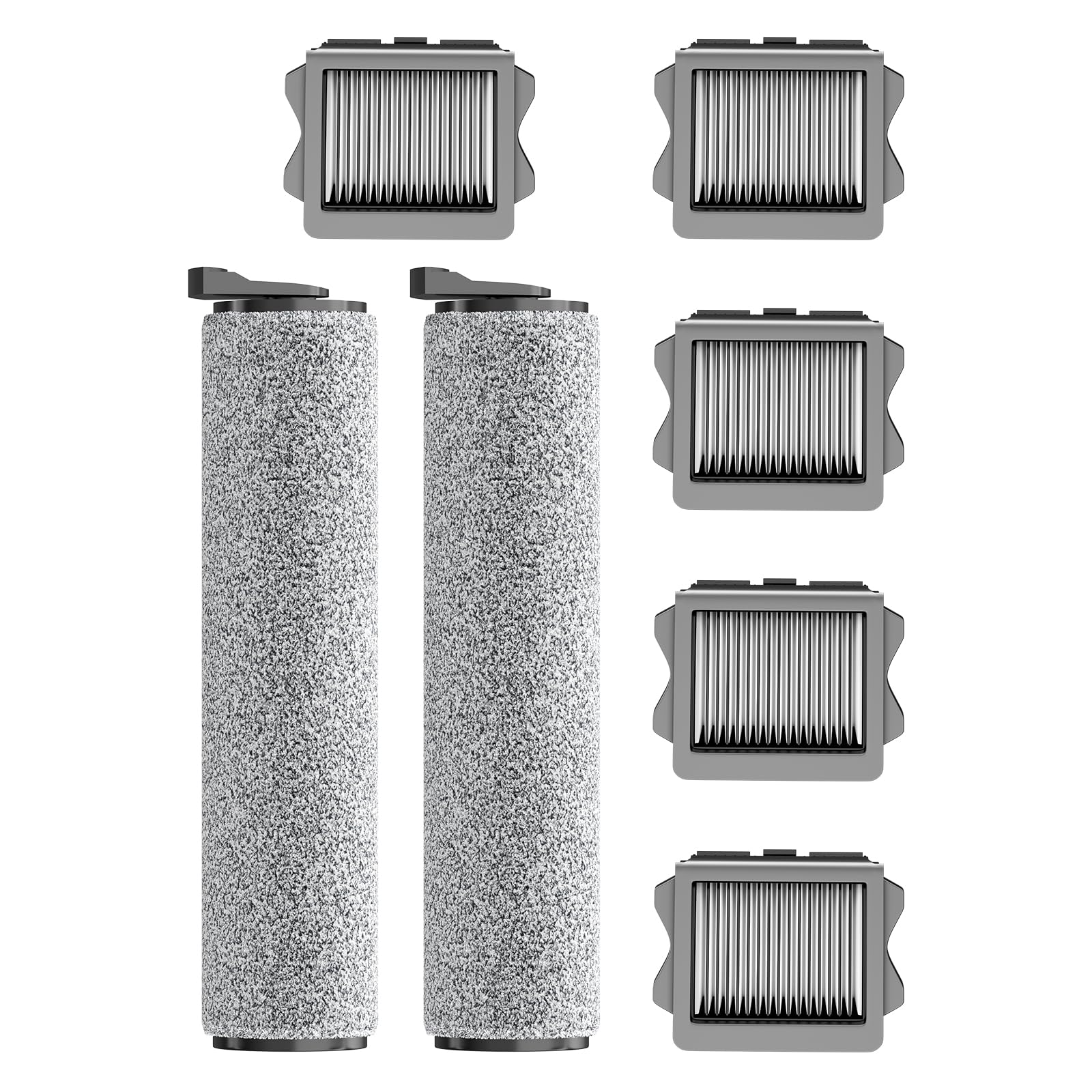 Vacuum Mop Replacement Parts Compatible with Tineco Roller Brush Replacement, Suitable with Ifloor 3 Series, Floor One S3 Series, Ifloor 5 Breeze