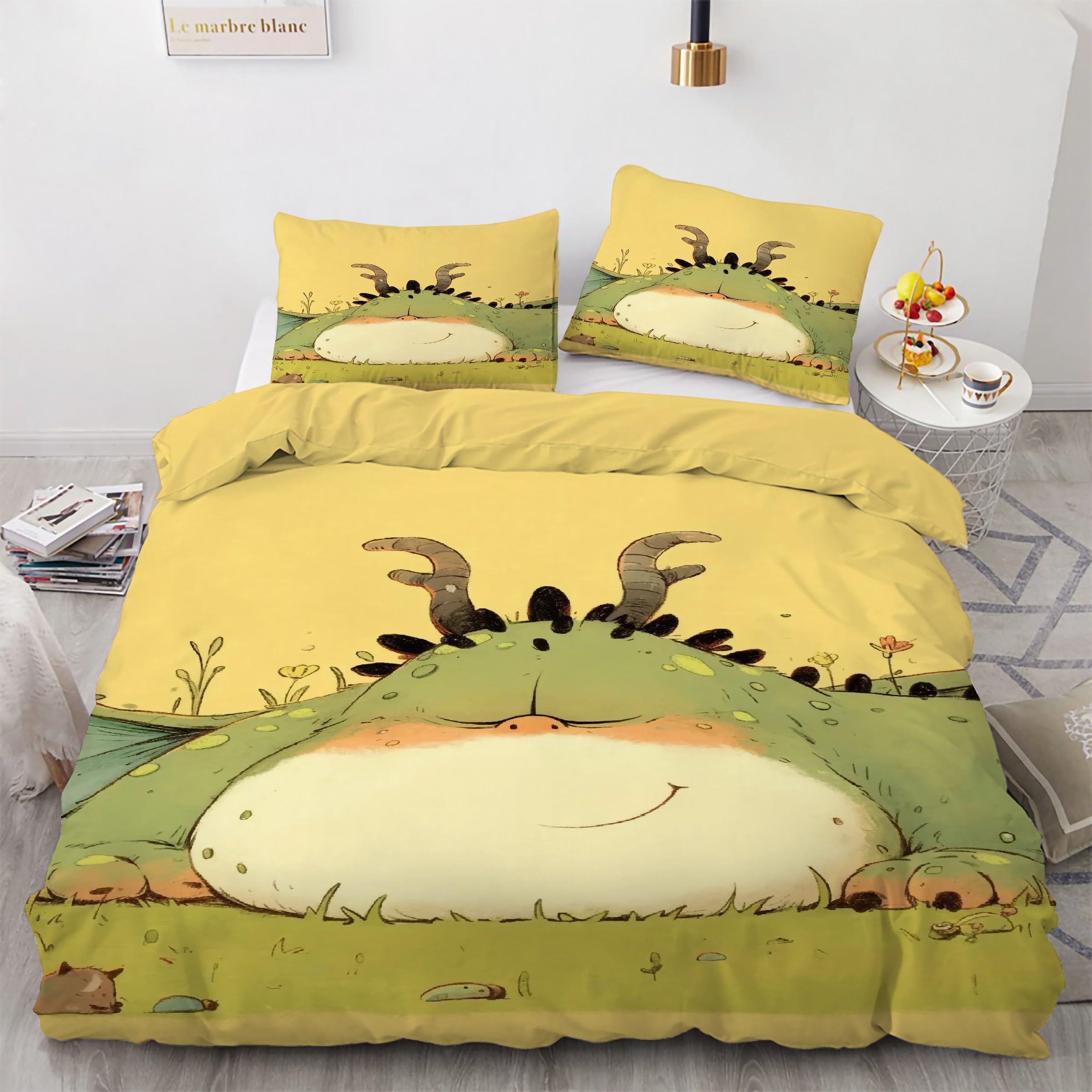 Parure de lit dinosaure 160x200 pour transformer la chambre d'enfant en univers jurassique
