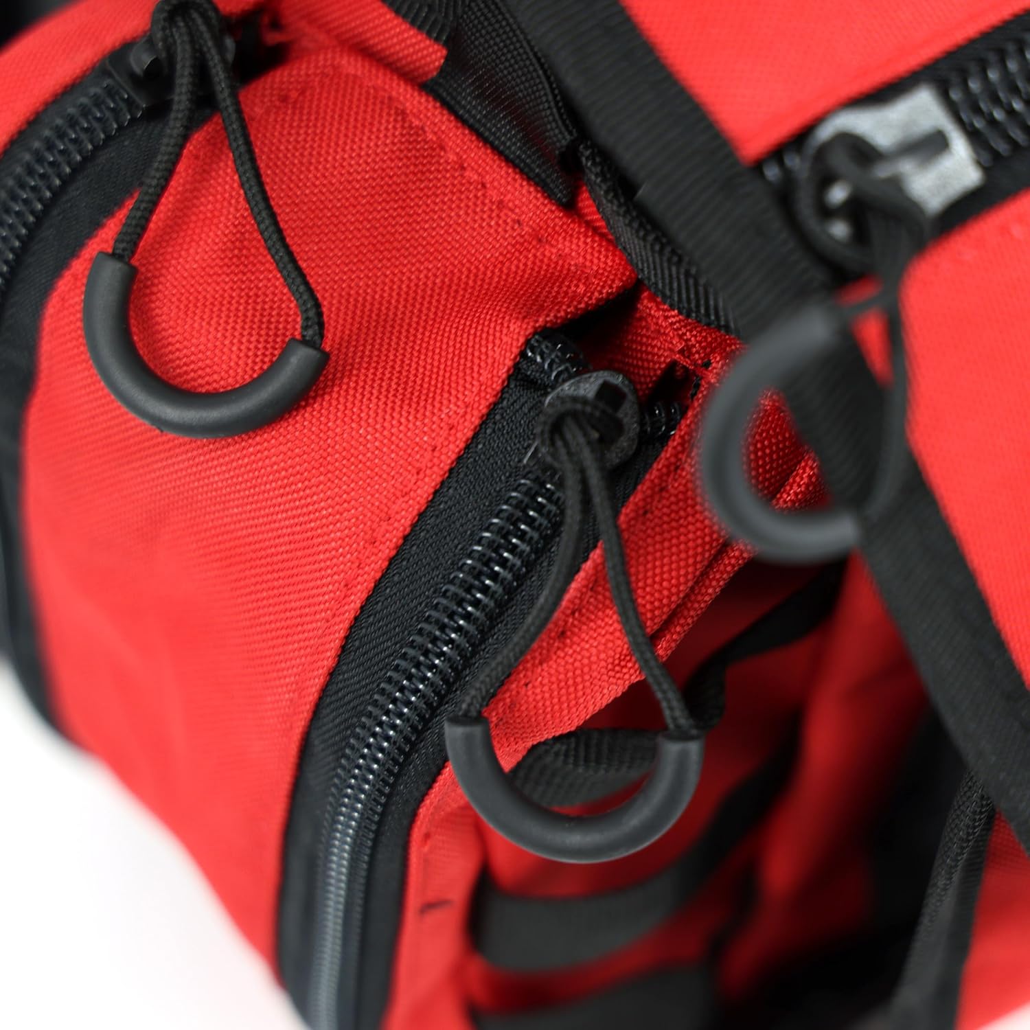 Lightning X Fully Stocked Tactical Shoulder Sling Pack | MB15-SKA | First Aid Responder Medic Kit - RED