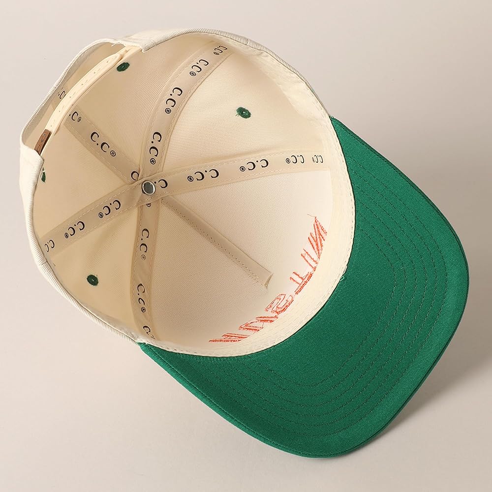 MIRMARU Two-Tone Vintage Canvas Trucker Hats for Men & Women