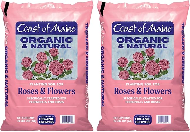 Coast of Maine Organic & Natural Planting Soil for Roses