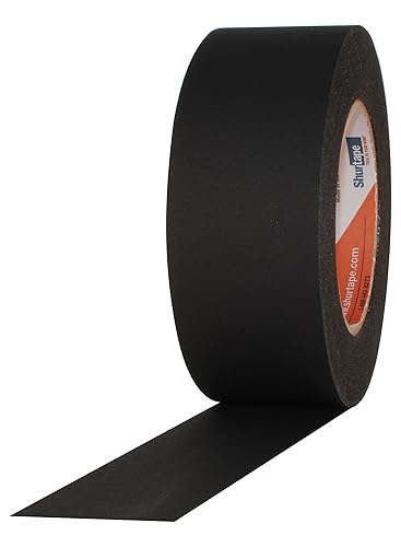 ProTapes 306P743160MSW - Cinta fotográfica negra Shurtape P743 2 pulgadas x 60 yardas ProTapes 306P743160MSW - Cinta fotográfica negra Shurtape P743 2 pulgadas x 60 yardas
